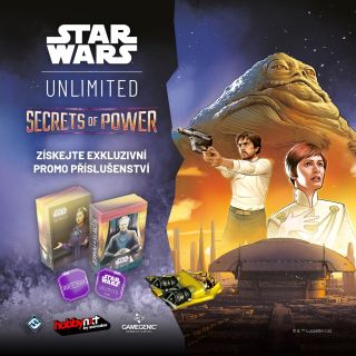 Nová edice Star Wars Unlimited Secrets of Power přináší postavy a obsah napříč mnoha obdobími galaxie Star Wars se silným...